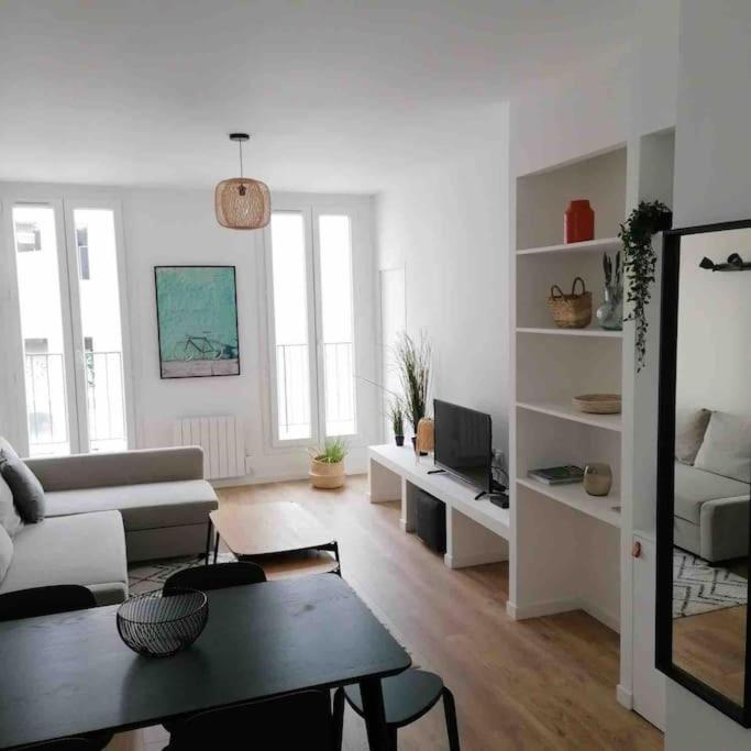 Magnifique Appartement T4, Plage Des Catalans Marseille Extérieur photo